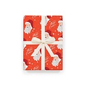 Rifle Paper Co - RP RP WPROHO - Santa Red Background Wrap, Roll of 3