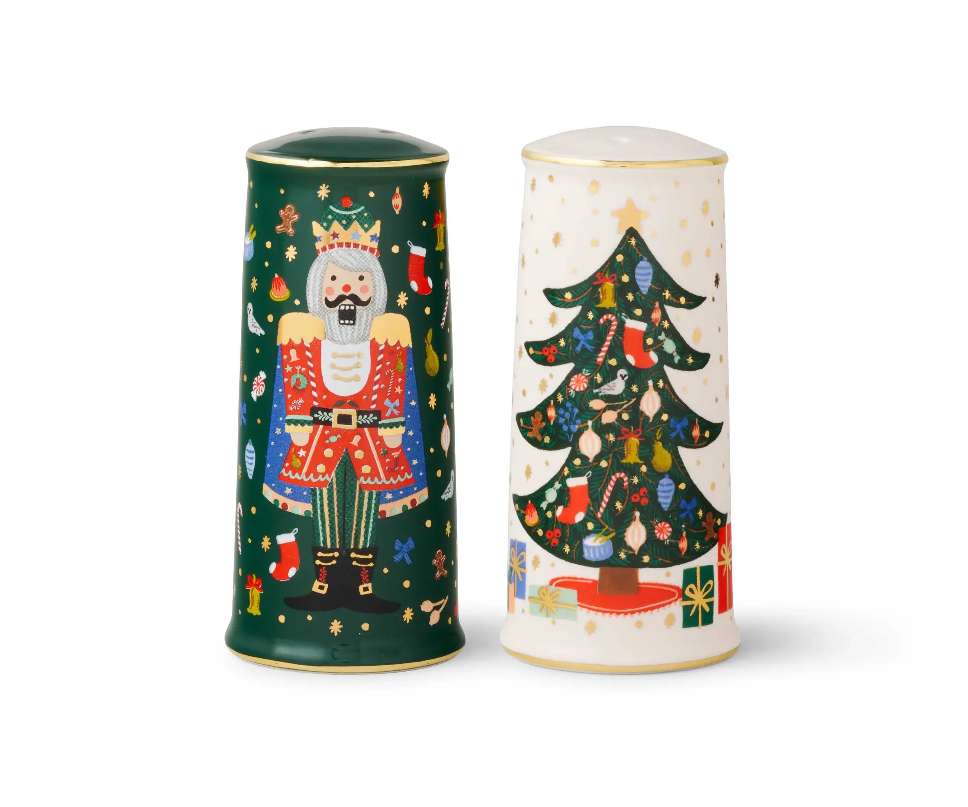 Rifle Paper Co - RP RP HG - Nutcracker Salt & Pepper Shaker Set