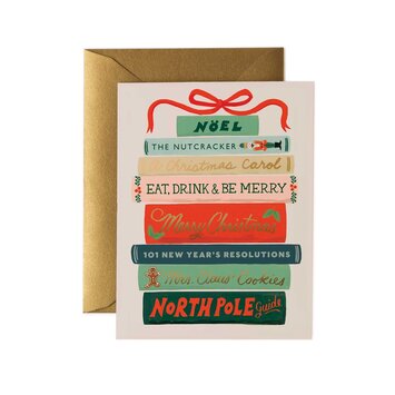 Rifle Paper Co - RP RPGCHO - Holiday Books Card