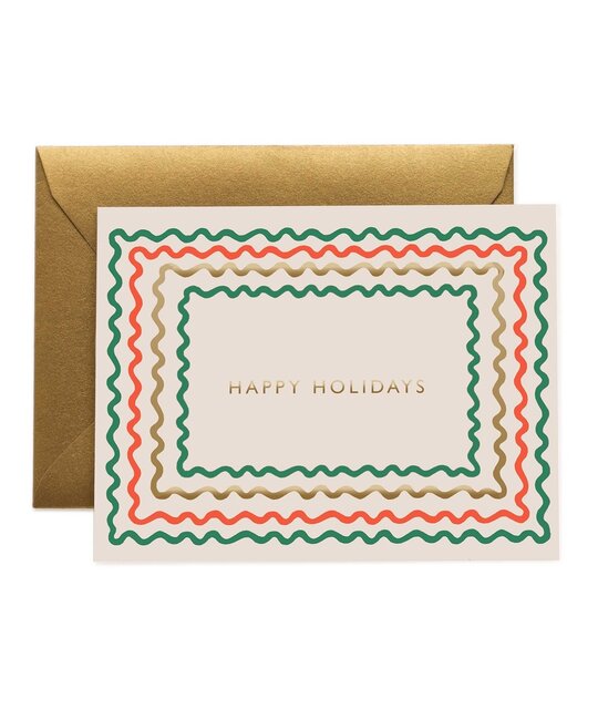 Rifle Paper Co - RP RP NSHO - Holiday Ribbon Boxed Holiday Note Set