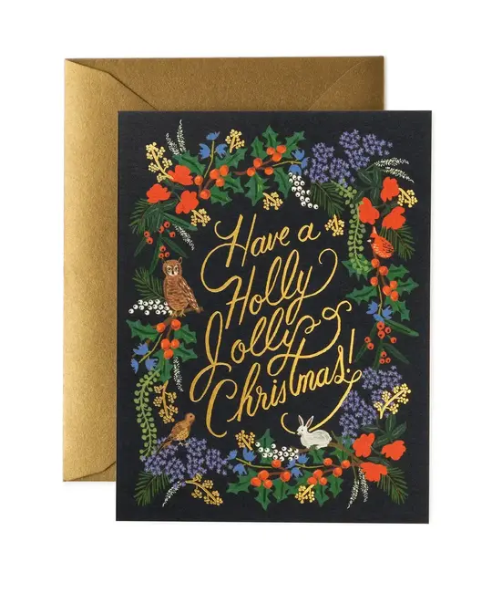 Rifle Paper Co - RP RPGCHO0050 - Holly Jolly Christmas