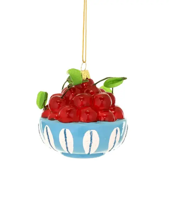 Cody Foster - COF COF OR - Bowl of Cherries Ornament