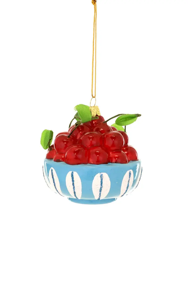 Cody Foster - COF COF OR - Bowl of Cherries Ornament
