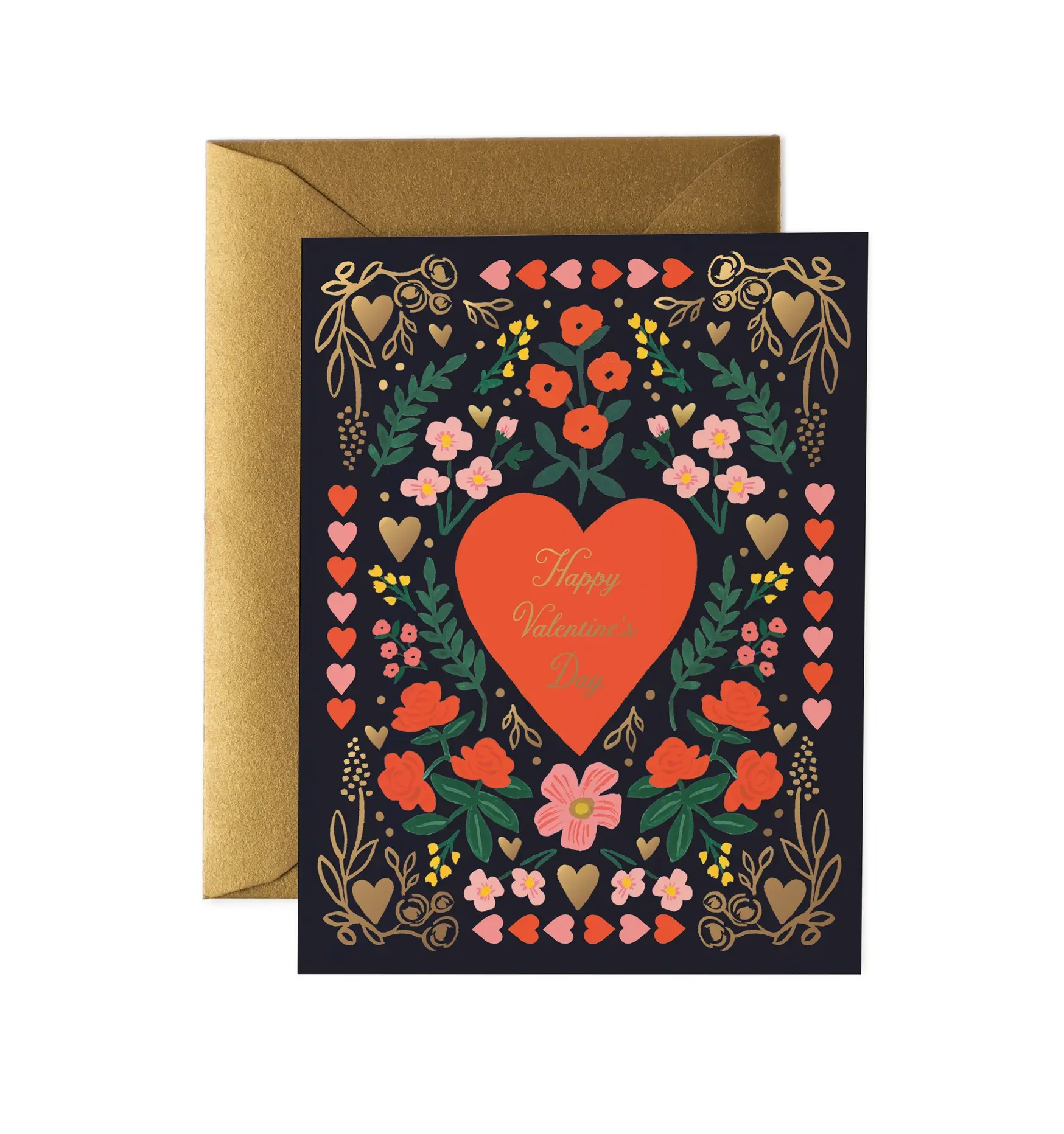 Rifle Paper Co - RP RPGCVD0018 - Juliet Heart Valentine's Day Card