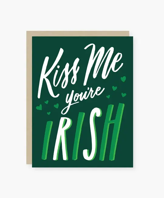 2021 Co. - 2021 2021GCSE0002 - Kiss Me You're Irish St. Patrick's Day Card