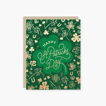 2021 Co. - 2021 2021GCSE0005 - Shamrock Happy St. Patrick's Day Card