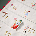 Rifle Paper Co - RP Rifle Paper Co - Nutcracker Hanging Fabric Advent Calendar