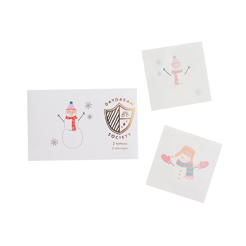 Daydream Society - DAS DAS LG - Blizzard Buddies Temporary Tattoo Set