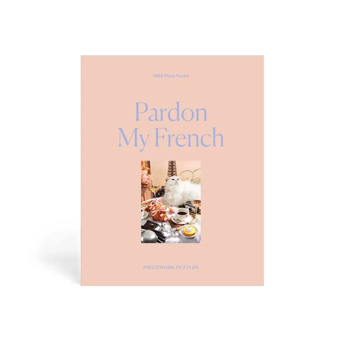 Piecework Puzzles - PIEP PIEP GPPU - Pardon My French 1000 Piece Jigsaw Puzzle
