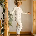 Rylee + Cru - RC Rylee + Cru - Organic Long Sleeve Pajama Set || Winter Town
