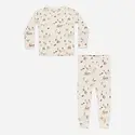 Rylee + Cru - RC Rylee + Cru - Organic Long Sleeve Pajama Set || Winter Town