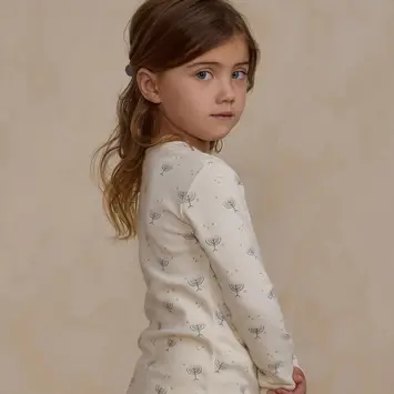 Rylee + Cru - RC Rylee + Cru - Organic Long Sleeve Pajama Set || Hanukkah