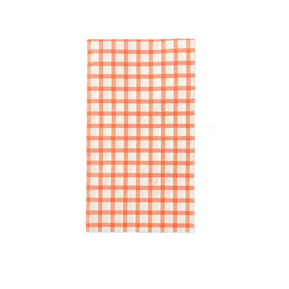 Daydream Society - DAS DAS PS - Light Red Gingham Guest Napkins