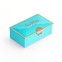 Louis Sherry Chocolates - LSC Louis Sherry  - Nile Blue 2-Piece Truffle Tin