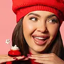 Poppy & Pout - PAP Poppy & Pout - Candy Cane Fluff Lip Mask