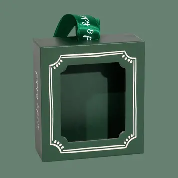 Poppy & Pout - PAP PAP AP - Holiday Ornament Box, Holds 3 lip balms or tints