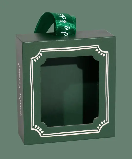 Poppy & Pout - PAP PAP AP - Holiday Ornament Box, Holds 3 lip balms or tints