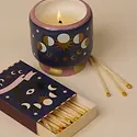 Paddywax - PA PA CALA - Jasmine & Rose Moon Phases Candle, A Dopo Collection