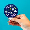 The Hissin Kitten - THK THK ST - Proud Swiftie Est. 1989 Sticker