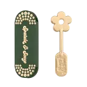 Poppy & Pout - PAP PAP AP - Candy Cane Fluff Lip Mask +  Gold Daisy Spatula