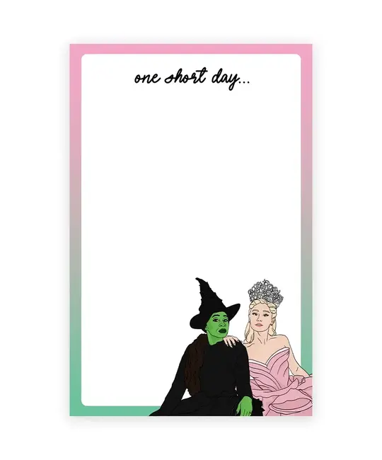 Sammy Gorin - SAG SAG NP - One Short Day Wicked Notepad