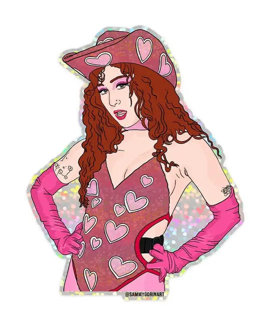 Sammy Gorin - SAG SAG ST - Hot 2 Go chappell roan Sticker