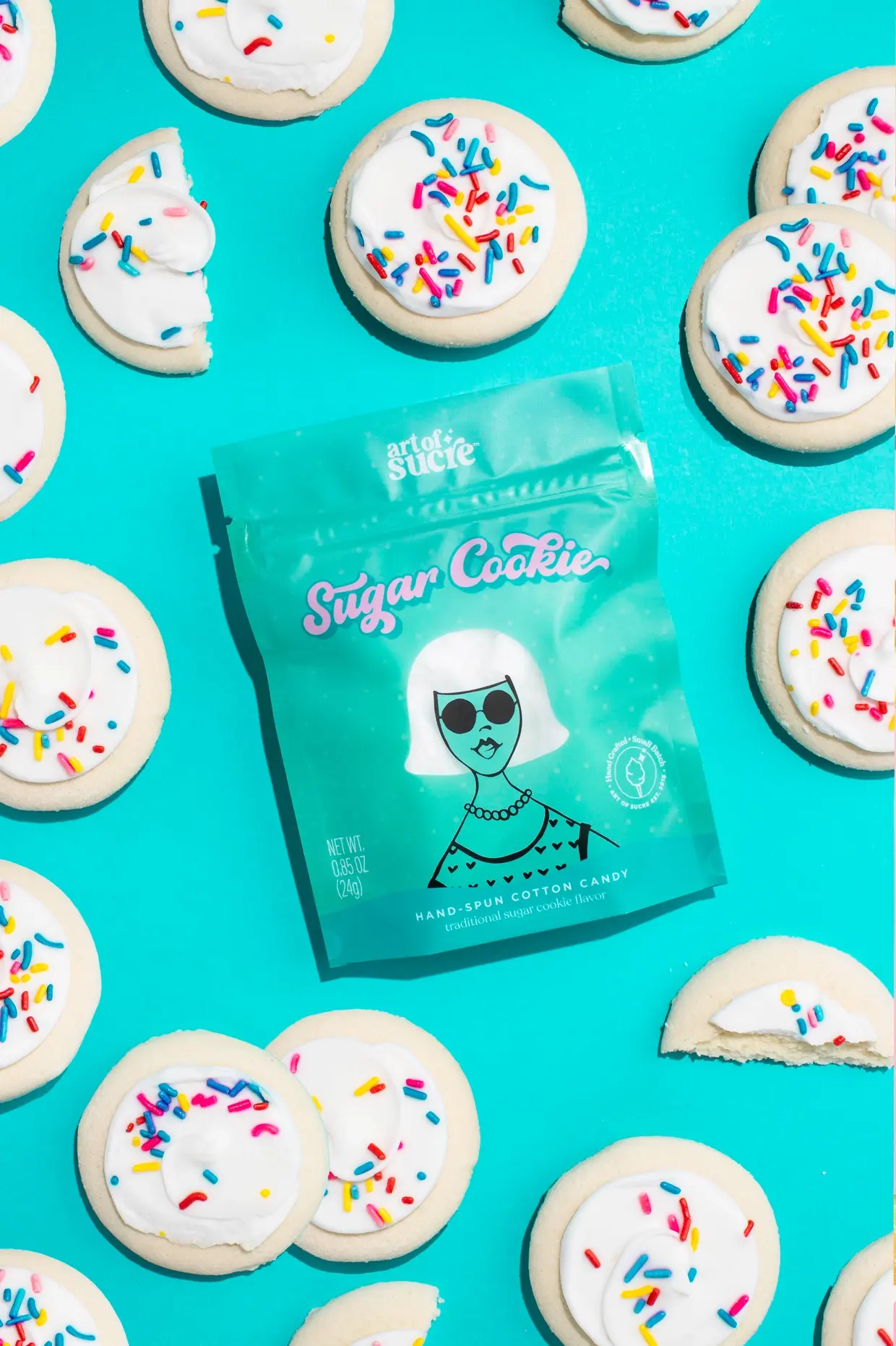 Art of Sucre - AOS Sugar Cookie Gourmet Cotton Candy