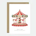 ATWGCHO0005 - Merry & Bright Carroussel Holiday Card