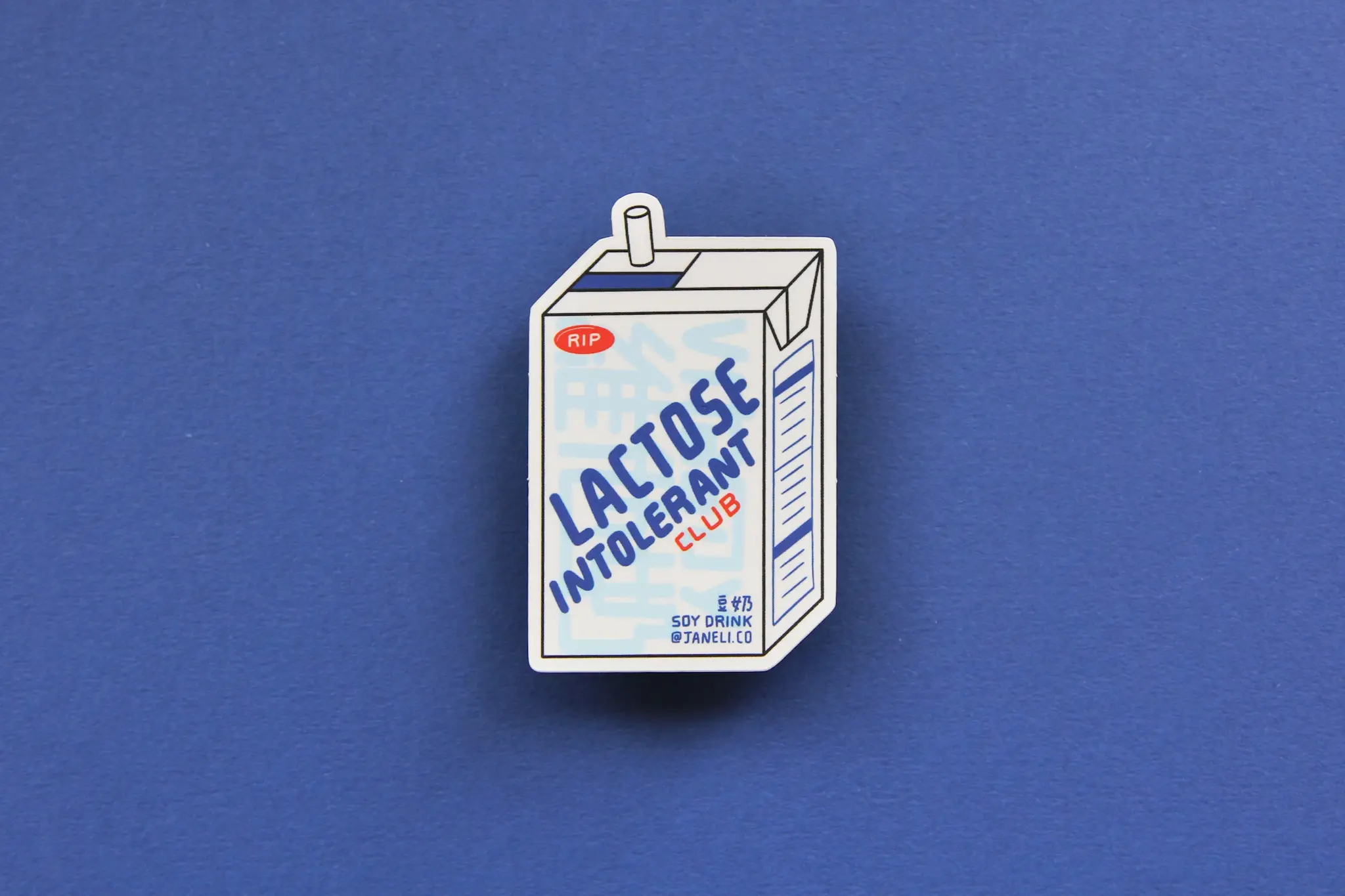JaneLi.Co - JLC JLC ST - Lactose Intolerant Club Sticker