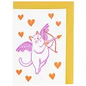 Smudge Ink - SI Smudge Ink - Cat Cupid Valentine Mini Boxed Note Set of 6