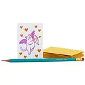 Smudge Ink - SI Smudge Ink - Cat Cupid Valentine Mini Boxed Note Set of 6