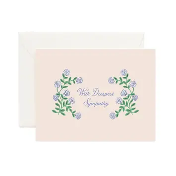Rifle Paper Co - RP RPGCSY0014 - Hydrangea Sympathy Card