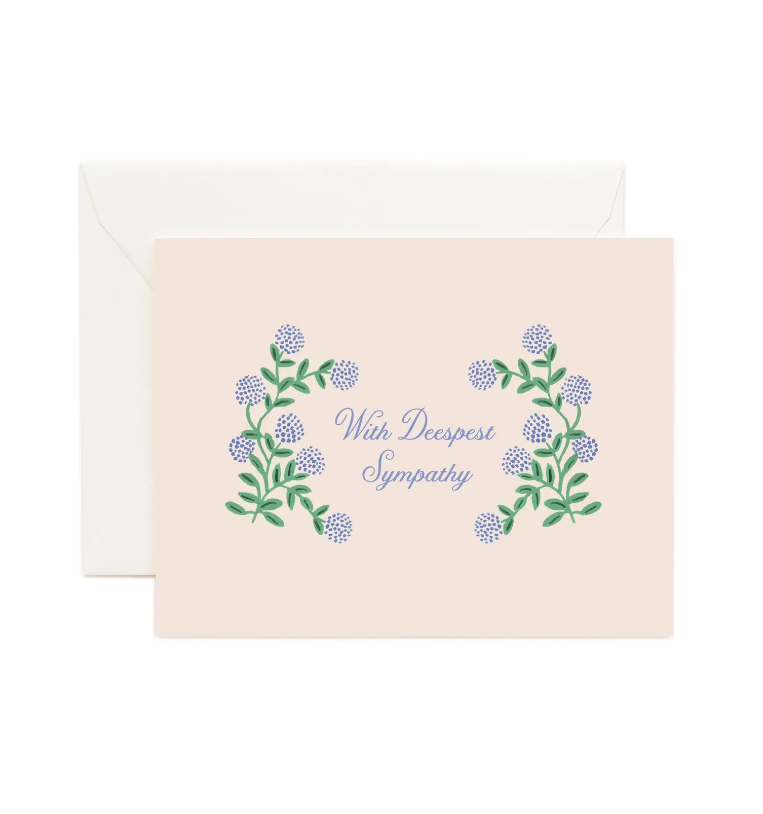 Rifle Paper Co - RP RPGCSY0014 - Hydrangea Sympathy Card