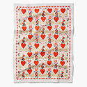 Rifle Paper Co - RP Rifle Paper Co - Juliet Heart Tea Towel