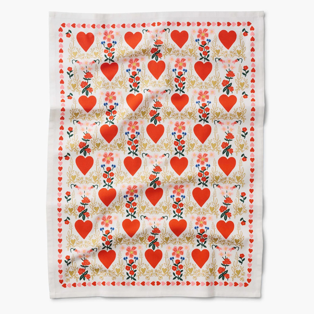 Rifle Paper Co - RP Rifle Paper Co - Juliet Heart Tea Towel