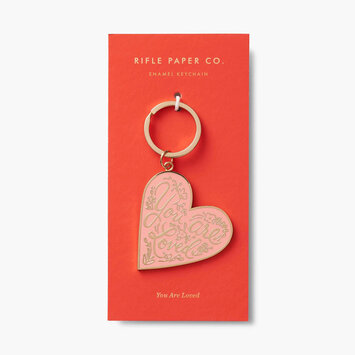 Rifle Paper Co - RP Rifle Paper Co - Juliet Heart Enamel Keychain