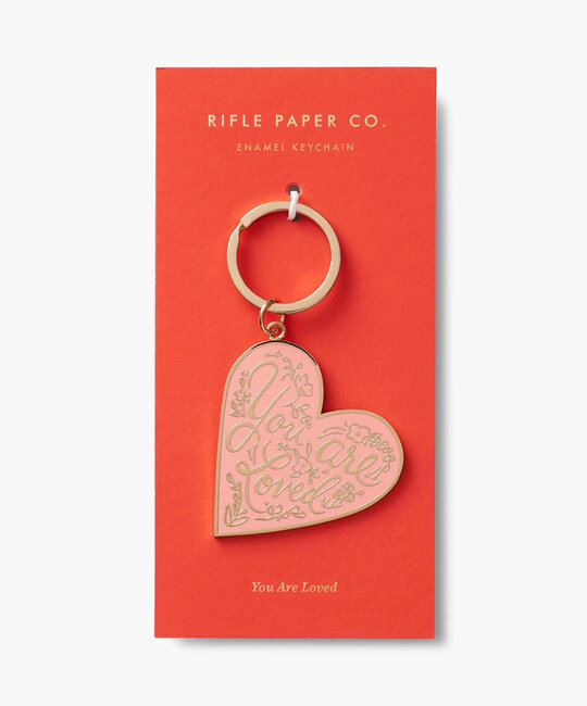 Rifle Paper Co - RP Rifle Paper Co - Juliet Heart Enamel Keychain