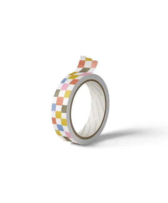 Ramona and Ruth - RR RR OS - Check Washi Tape