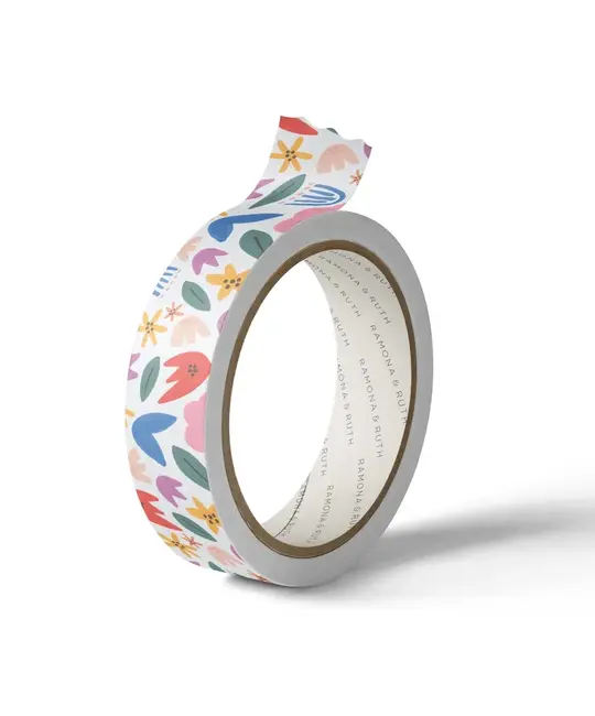 Ramona and Ruth - RR RR OS - Floral Party Washi Tape