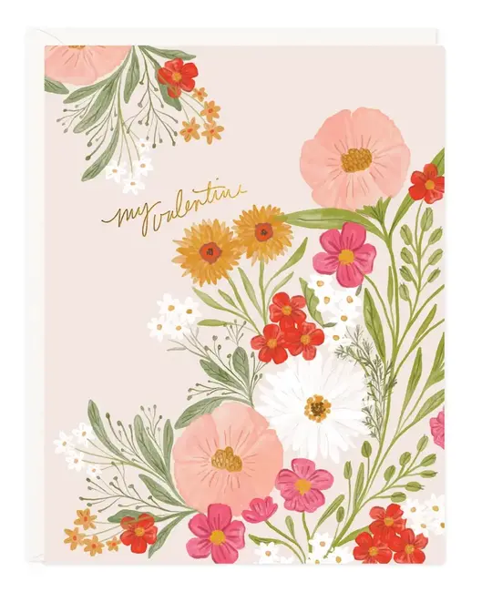 Ramona and Ruth - RR RRGCVD0012 - Garden Valentine's Day Card