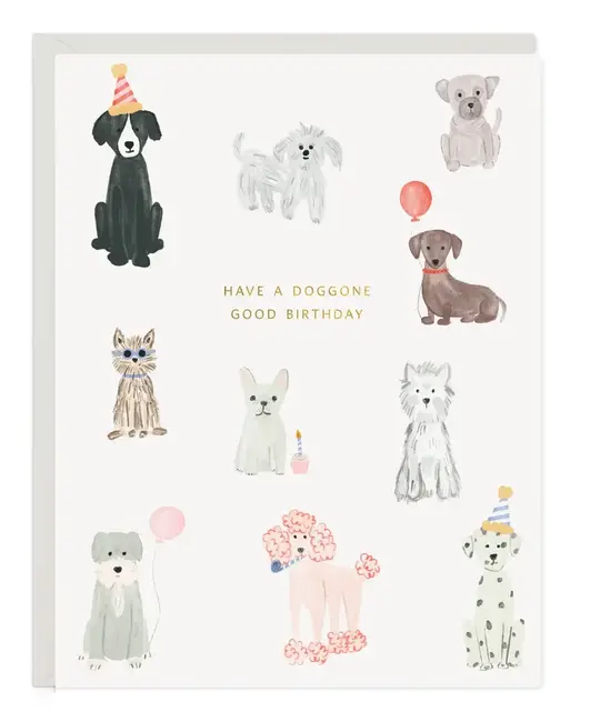 Ramona and Ruth - RR RRGCBI0040 - Doggone Good Dog Birthday Card