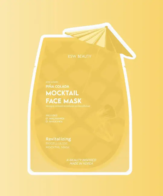 ESW Beauty - ESW ESW APPR - Piña Colada Revitalizing Biocellulose Mocktail Mask