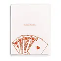 Dahlia Press - DAP DAPGCLO0018 - Flush With Love Poker Love Card