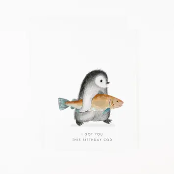 Dear Hancock - DH DHGCBI - Birthday Cod Card