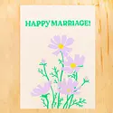Gold Teeth Brooklyn - GTB GTBGCWE0002 - Happy Marriage Wedding Card