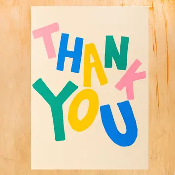 Gold Teeth Brooklyn - GTB GTBGCTY0006 - Crooked Thank You Card