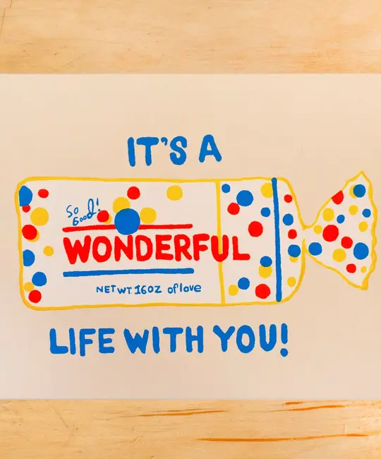 Gold Teeth Brooklyn - GTB GTBGCLO0034 - Wonderful Life Wonderbread Card