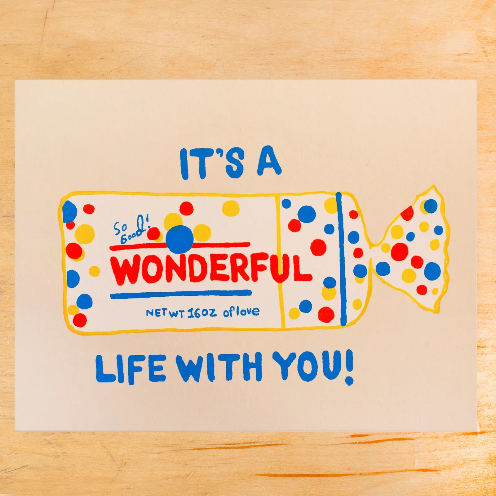Gold Teeth Brooklyn - GTB GTBGCLO0034 - Wonderful Life Wonderbread Card