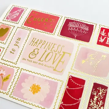 The First Snow - FIS FISGCWE0013 - Happiness and Love Wedding Card