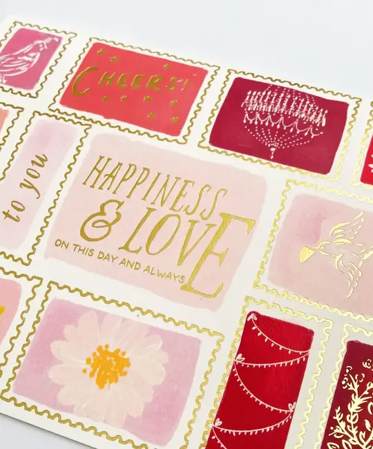 The First Snow - FIS FISGCWE0013 - Happiness and Love Wedding Card